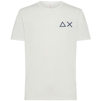 Vêtements Homme T-shirts manches courtes Sun68 T34105 Blanc