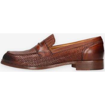Chaussures Homme Mocassins Exton 9919-ST-INTRECCIATO-LEGNO Marron