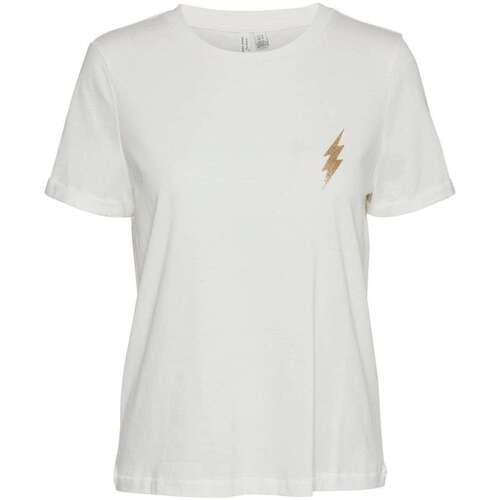 Vêtements Femme T-shirts manches courtes Vero Moda 160644VTPE24 Blanc
