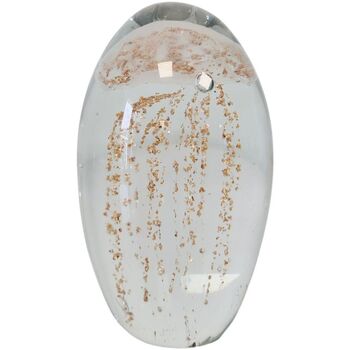 Maison & Déco Oreillers / Traversins Faye Presse papier sulfure méduse beige en verre 8 cm Beige