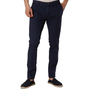 Vêtements Homme Pantalons 5 poches Mason's MILANO-MBE101 Bleu
