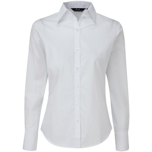 Vêtements Femme Chemises / Chemisiers Premier PR300 Blanc