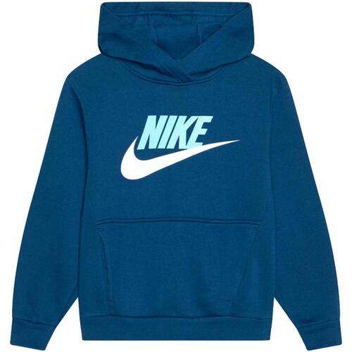 Vêtements Garçon Sweats zip Nike K nsw club flc hdy hbr Bleu