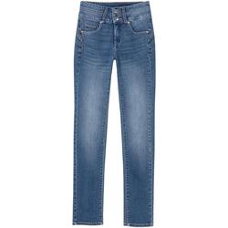 Vêtements Femme label Jeans slim Tiffosi label Jeans double up 460 Bleu