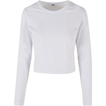 Vêtements Femme T-shirts manches longues Build Your Brand RW9814 Blanc