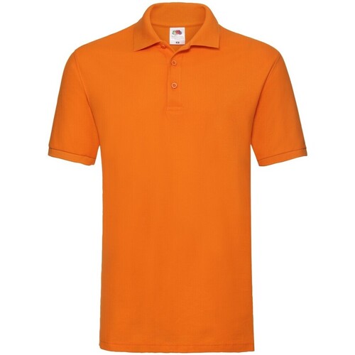 Vêtements Homme T-shirts & Polos Fruit Of The Loom Premium Orange