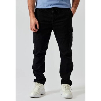 Vêtements Homme Pantalons Kaporal - Pantalon cargo - noir Noir