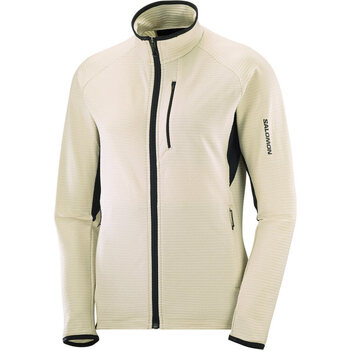 Vêtements Femme Sweats Salomon jacket ESSENTIAL LTWARM FZ W Blanc