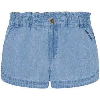 Vêtements Fille Wash Shorts / Bermudas Pepe jeans  Bleu
