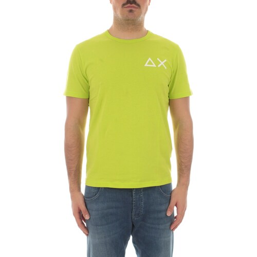 Vêtements Homme T-shirts manches courtes Sun68 T34105 Vert