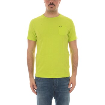 Vêtements Homme T-shirts manches courtes Sun68 T34101 Jaune