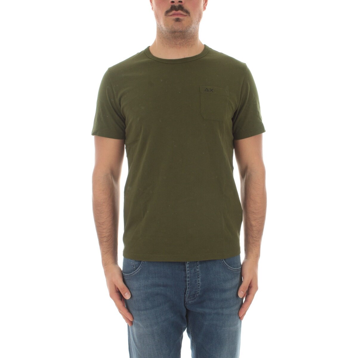 Vêtements Homme T-shirts manches courtes Sun68 T34101 Vert