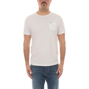 Vêtements Homme Babolat Coreflag T-shirt Junior Sun68 T34101 Blanc