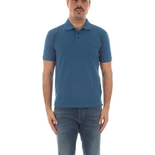 Vêtements Homme T-shirt Flag Homme Bright Woolrich CFWOPO0065MRUT1483 Bleu