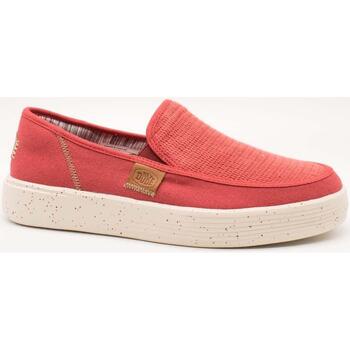 Chaussures Homme Slip ons HEY DUDE  Rouge