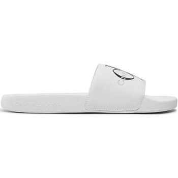 Chaussures Homme Mules Calvin Klein Jeans YM0YM00061 Blanc