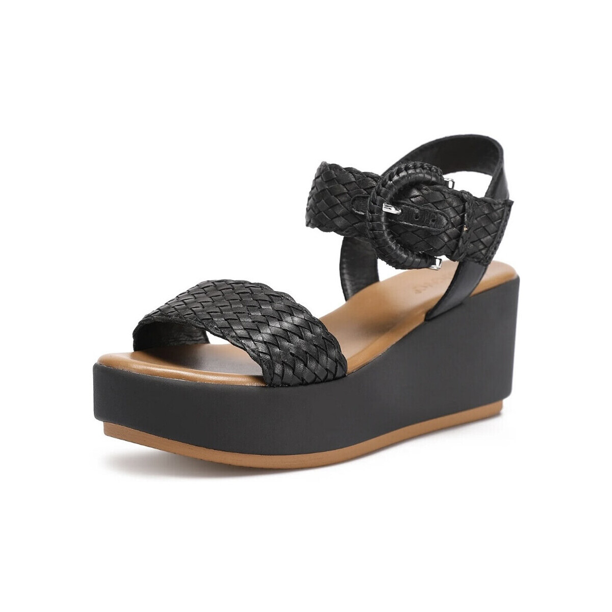 Chaussures Femme Sandales et Nu-pieds Inuovo - Sandales 123035 Black Noir