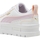 Chaussures Fille Baskets basses Puma Basket à Lacets  Mayze Lth Piping Jr Blanc