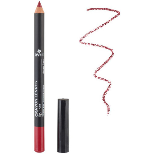 Beauté Femme Crayons à lèvres Avril Boîtier à Composer Certifié Bio Rouge