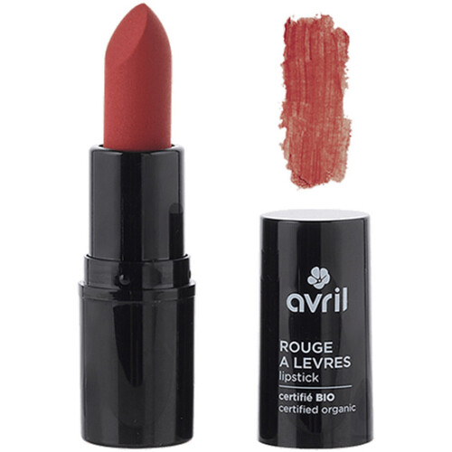 Beauté Femme Crayon Sourcils Certifié Bio Avril Rouge à Lèvres Certifié Bio Marron