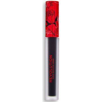 Beauté Femme Rouges à lèvres Makeup Revolution Rouge à Lèvres Liquides Vinyl - Nightmare Noir