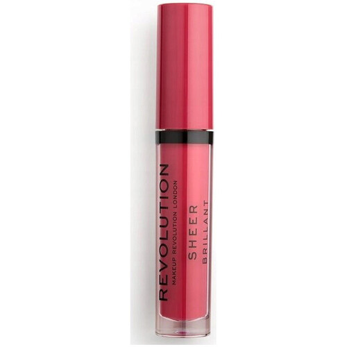 Beauté Femme Gloss Makeup Revolution Gloss à Lèvres Sheer Brillant - 141 Rouge Rouge