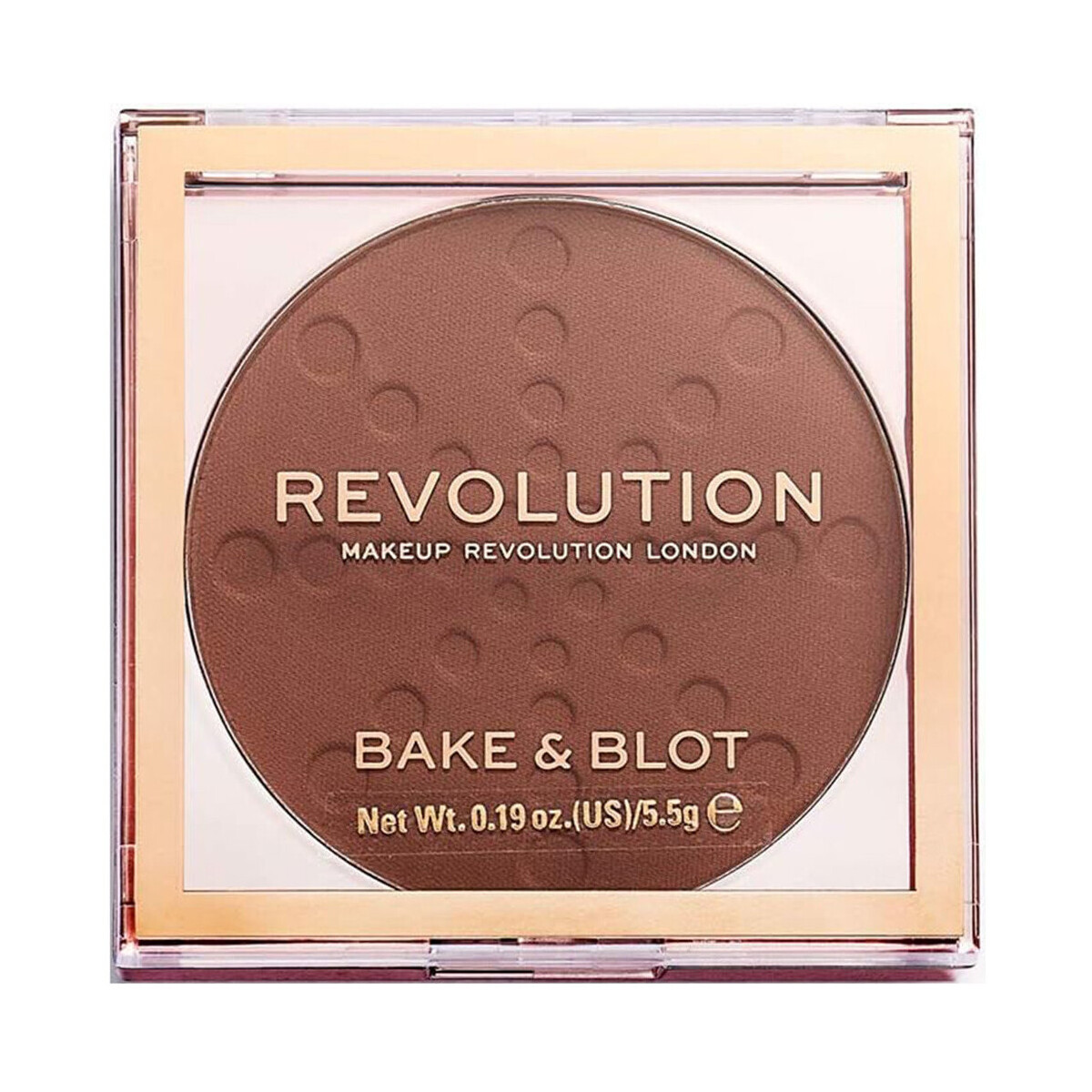 Beauté Femme Blush & poudres Makeup Revolution Poudre de Baking et de Finition Bake & Blot Marron