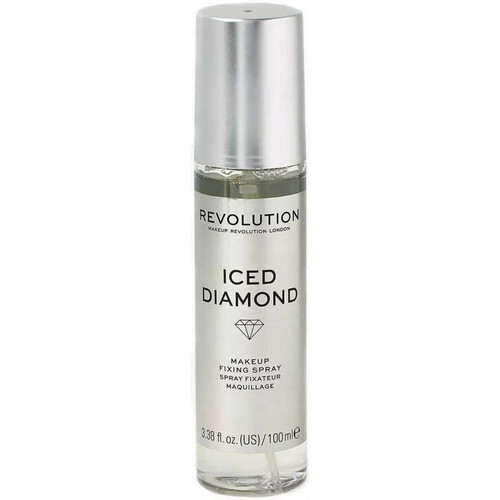 Beauté Femme Fonds de teint & Bases Makeup Revolution Spray Fixateur de Maquillage Precious Stone - Iced Diamond Blanc