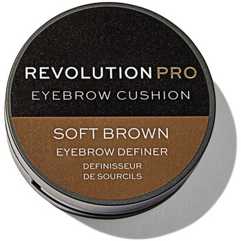 Beauté Femme Maquillage Sourcils Makeup Revolution Définisseur de Sourcils Eyebrow Cushion - Soft Brown Marron