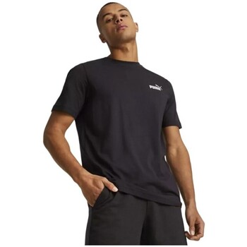 Vêtements Homme T-shirts manches courtes Puma  Noir