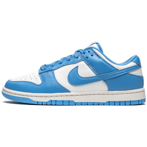 Chaussures Femme Baskets mode Nike DUNK LOW UNC Blanc