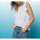 Vêtements Femme Jeans 3/4 & 7/8 Twin Set TOP IN SANGALLO CON VOLANT Art. 241AT2070 
