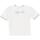 Vêtements Homme T-shirts manches courtes padded-shoulder leather jacket Schwarz T-shirt Blanc