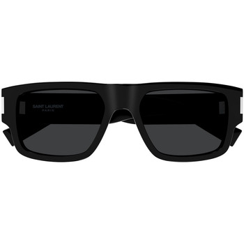 Saint Laurent Eyewear mirrored aviator sunglasses Homme Lunettes de soleil Yves Saint Laurent Occhiali da Sole Saint Laurent SL 659 001 Noir