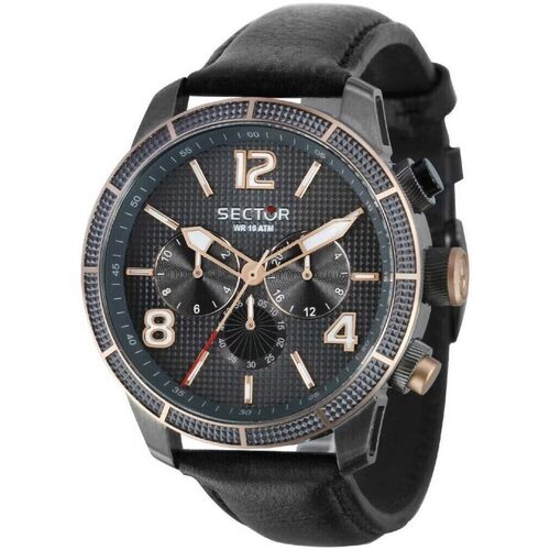 Montres & Bijoux Homme Montres Analogiques Sector Men in Black and White, 10ATM Gris
