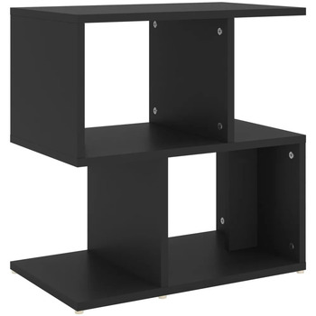 Maison & Déco Tables de chevet Maison D'home Table de chevet noir 50x30x51,5 cm bois d'ingénierie Noir