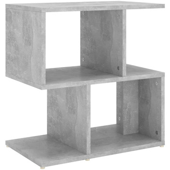 Maison & Déco Tables de chevet Maison D'home Table de chevet gris béton 50x30x51,5 cm bois d'ingénierie Gris