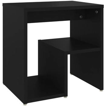 Maison & Déco Tables de chevet Maison D'home Table de chevet noir 40x30x40 cm bois d'ingénierie Noir