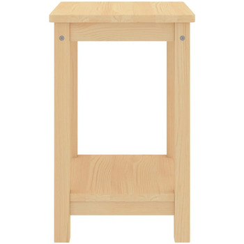 Maison & Déco Tables de chevet Maison D'home Table de chevet l 35x30x47 cm bois de pin massif Marron
