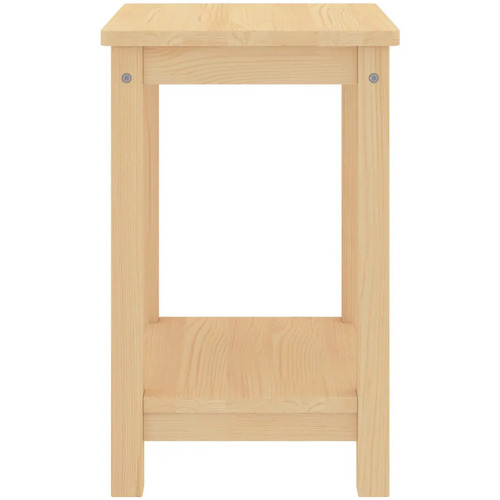 Maison & Déco Tables de chevet Maison D'home Table de chevet l 35x30x47 cm bois de pin massif Marron