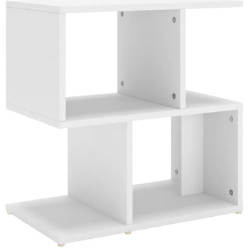 Maison & Déco Tables de chevet Maison D'home Table de chevet blanc 50x30x51,5 cm bois d'ingénierie Blanc