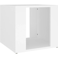 Maison & Déco Tables de chevet Maison D'home Table de chevet Blanc 41x40x36 cm Bois d’ingénierie Blanc