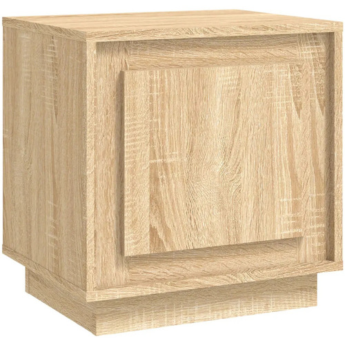 Maison & Déco Tables de chevet Maison D'home Table de chevet chêne sonoma 44x35x45 cm bois d'ingénierie Marron