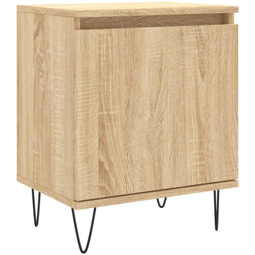 Maison & Déco Tables de chevet Maison D'home Table de chevet chêne sonoma 40x30x50 cm bois d'ingénierie Marron