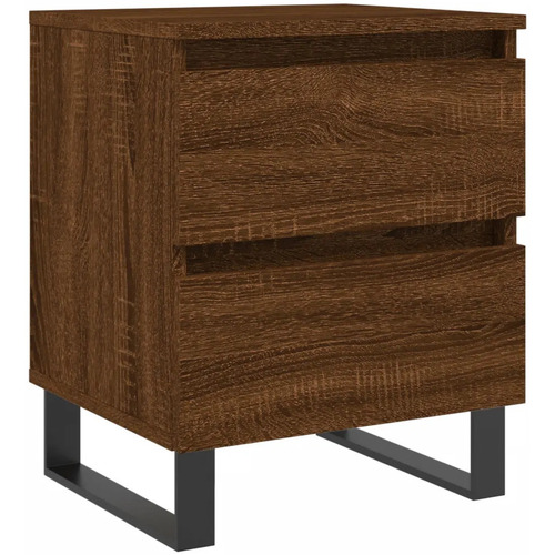 Maison & Déco Tables de chevet Maison D'home Table de chevet chêne marron 40x35x50 cm bois d’ingénierie Marron