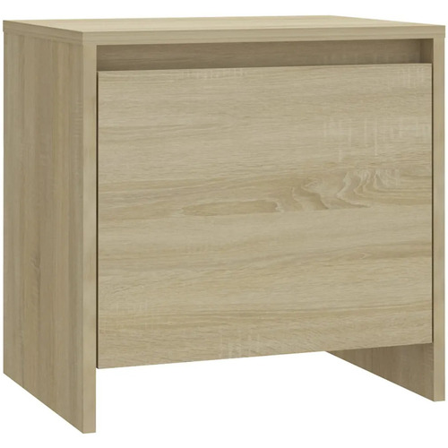 Maison & Déco Tables de chevet Maison D'home Table de chevet chêne sonoma 45x34x44,5 cm bois d'ingénierie Beige