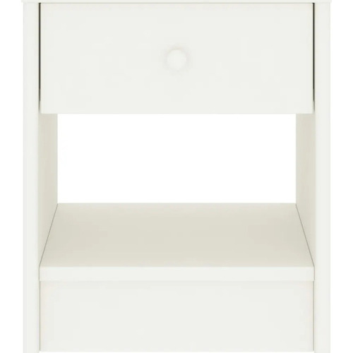 Maison & Déco Tables de chevet Maison D'home Table de chevet Blanc 35x30x40 cm Bois de pin massif Blanc