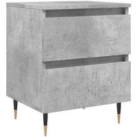 Sweats & Polaires Tables de chevet Maison D'home Table de chevet gris béton 40x35x50 cm bois d’ingénierie Gris