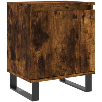 Maison & Déco Tables de chevet Maison D'home Table de chevet chêne fumé 40x30x50 cm bois d'ingénierie Marron