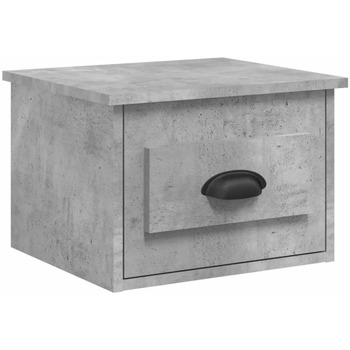 Maison & Déco Tables de chevet Maison D'home Table de chevet murale gris béton 50x36x40 cm Gris